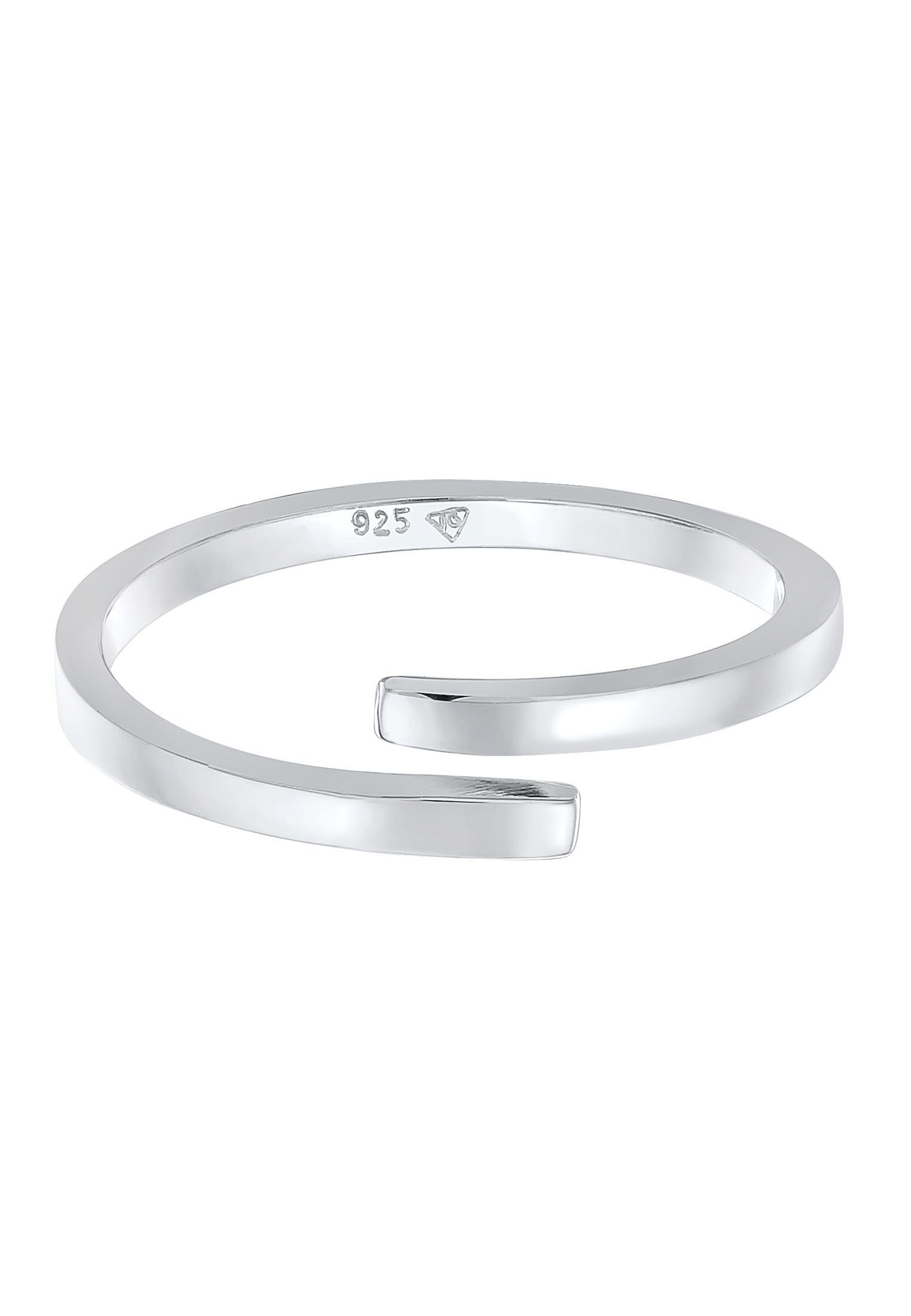 Elli Fingerring Wickelring Offen Statement Geo günstig online kaufen
