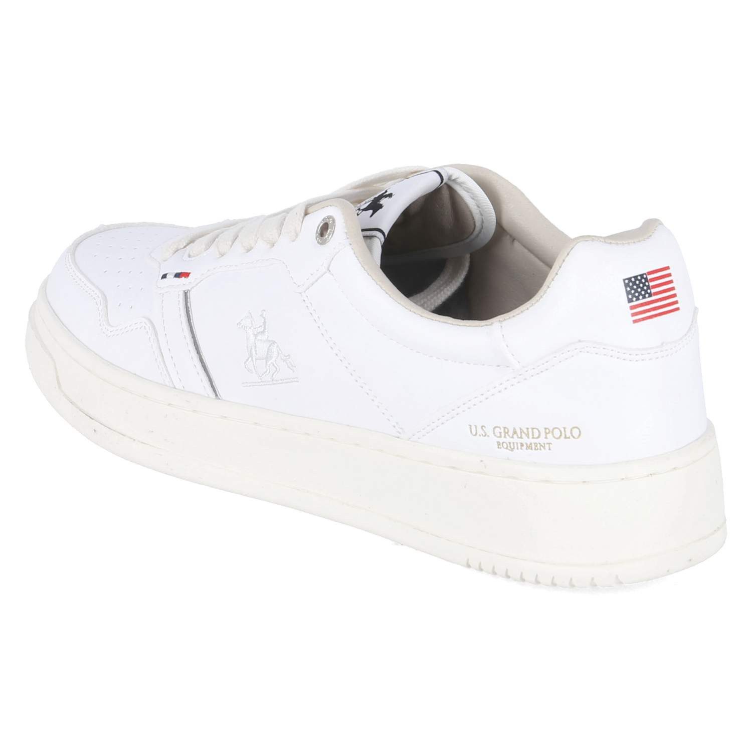 U.S. GRAND POLO U.S. Grand Polo GPM514220-1010 SP Herren Synthetik white Schnürschuh
