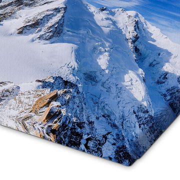 Posterlounge Leinwandbild Kim Petersen, Schneebedeckter Mont Blanc, Fotografie