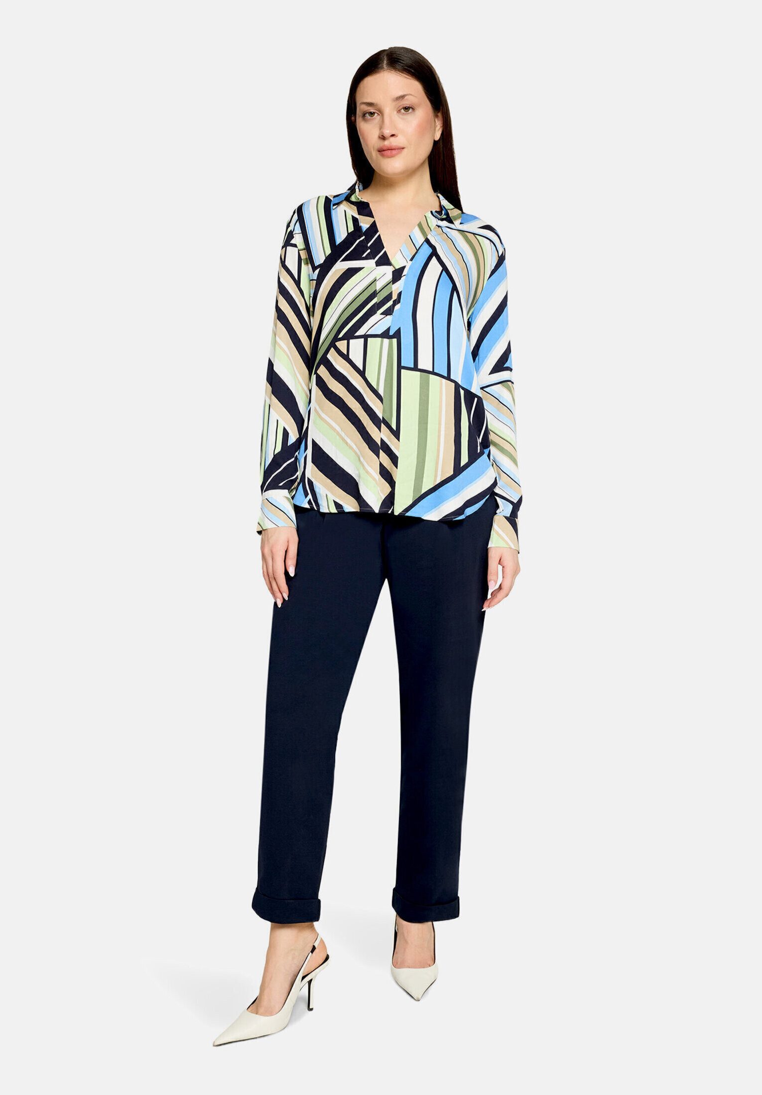 Betty Barclay Schlupfbluse Damen langarm