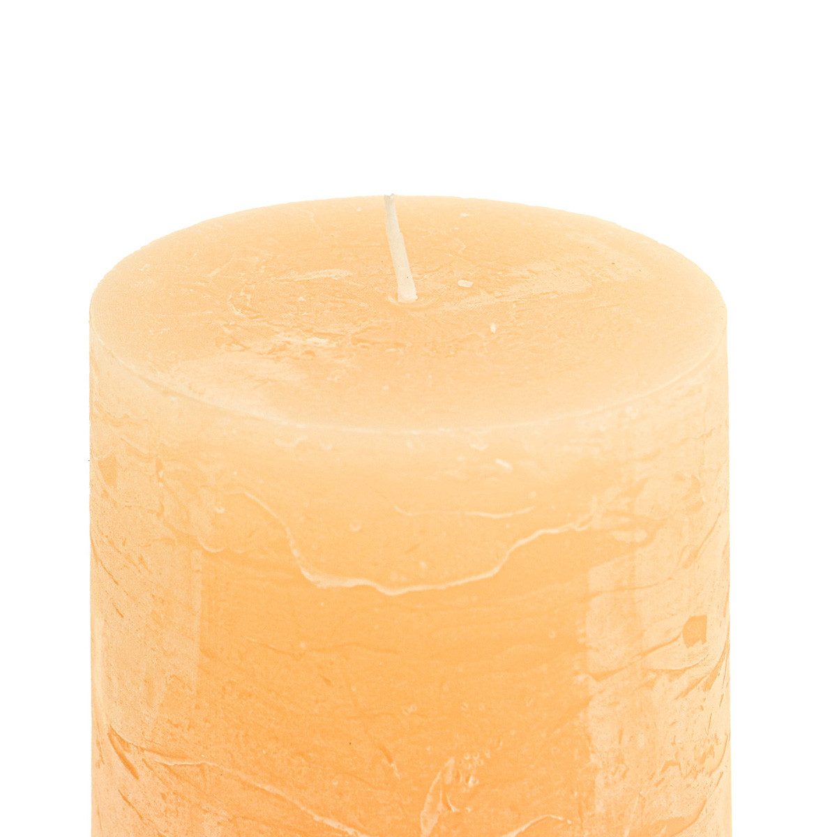Florists Products Stumpenkerze Elegante durchgefärbte Stumpenkerzen Apricot Hell, 2er Set, 2 Stück
