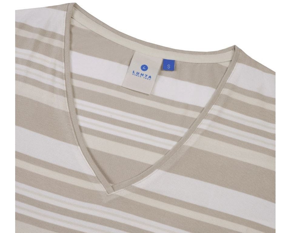 Icepeak T-Shirt T-Shirt Kivihaka beige/weiß