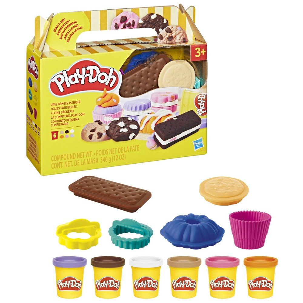 Hasbro Knetform-Set Play-Doh Spielknete Set Kleine Bäckerei
