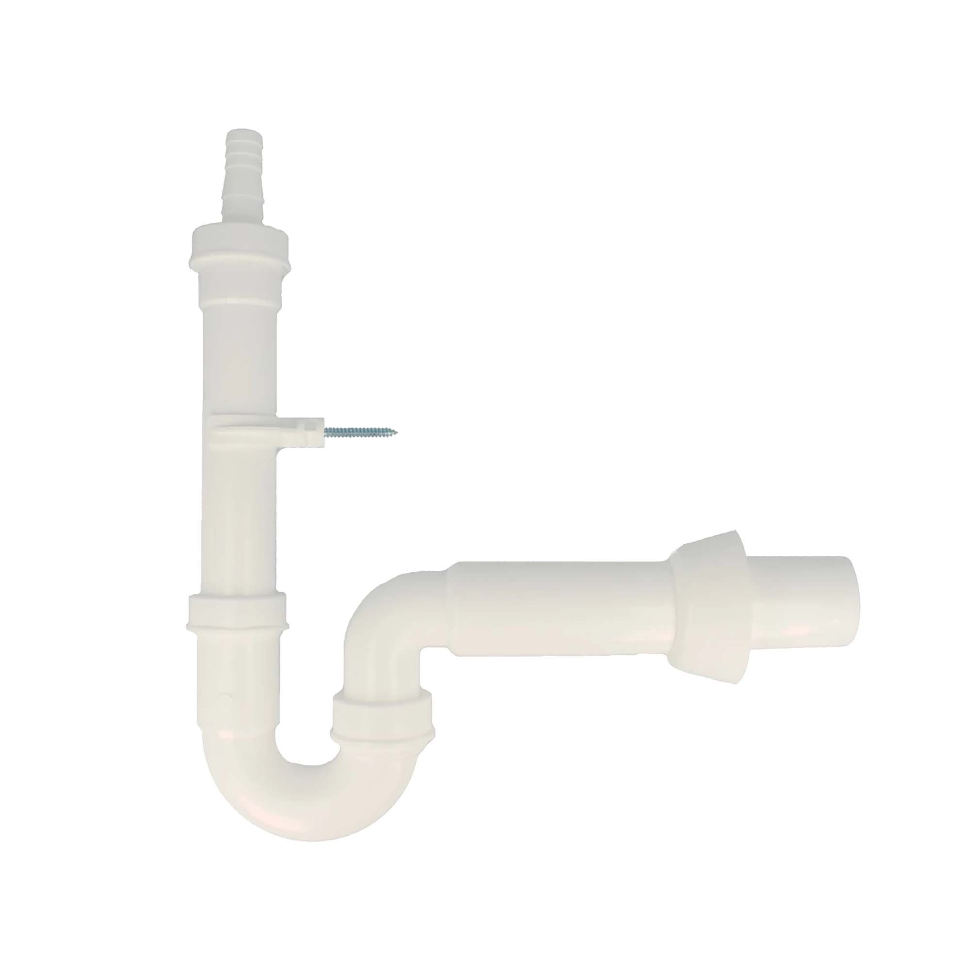 tecuro Siphon Ablaufgarnitur für Geräte / Schläuche - Abgang hinten