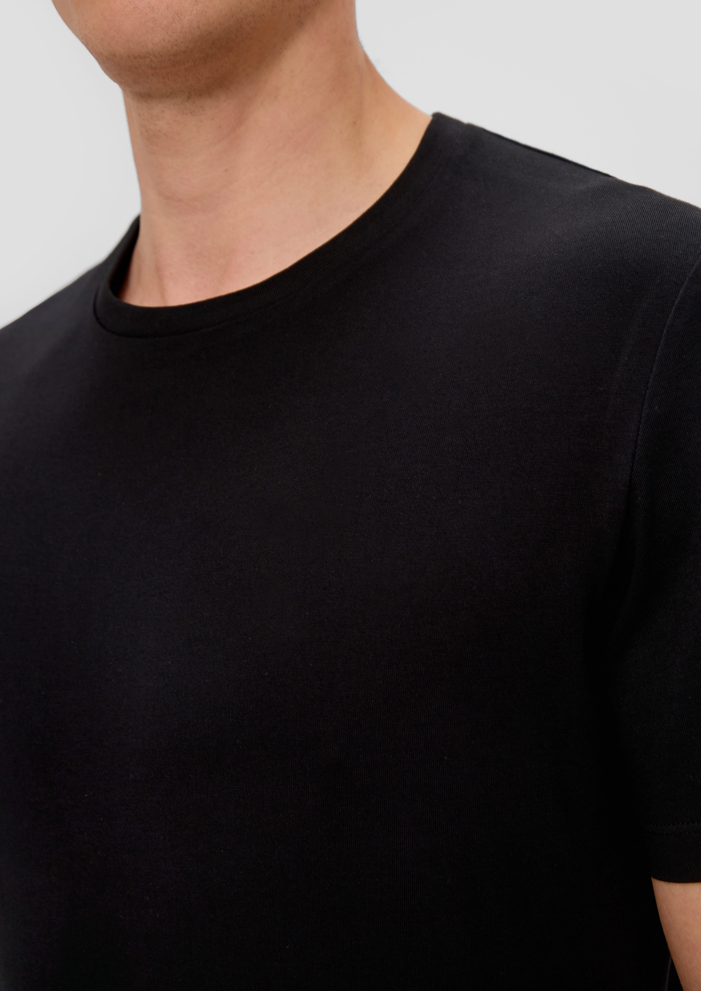 s.Oliver T-Shirt Regular fit (2-tlg) Rundhals, günstig online kaufen