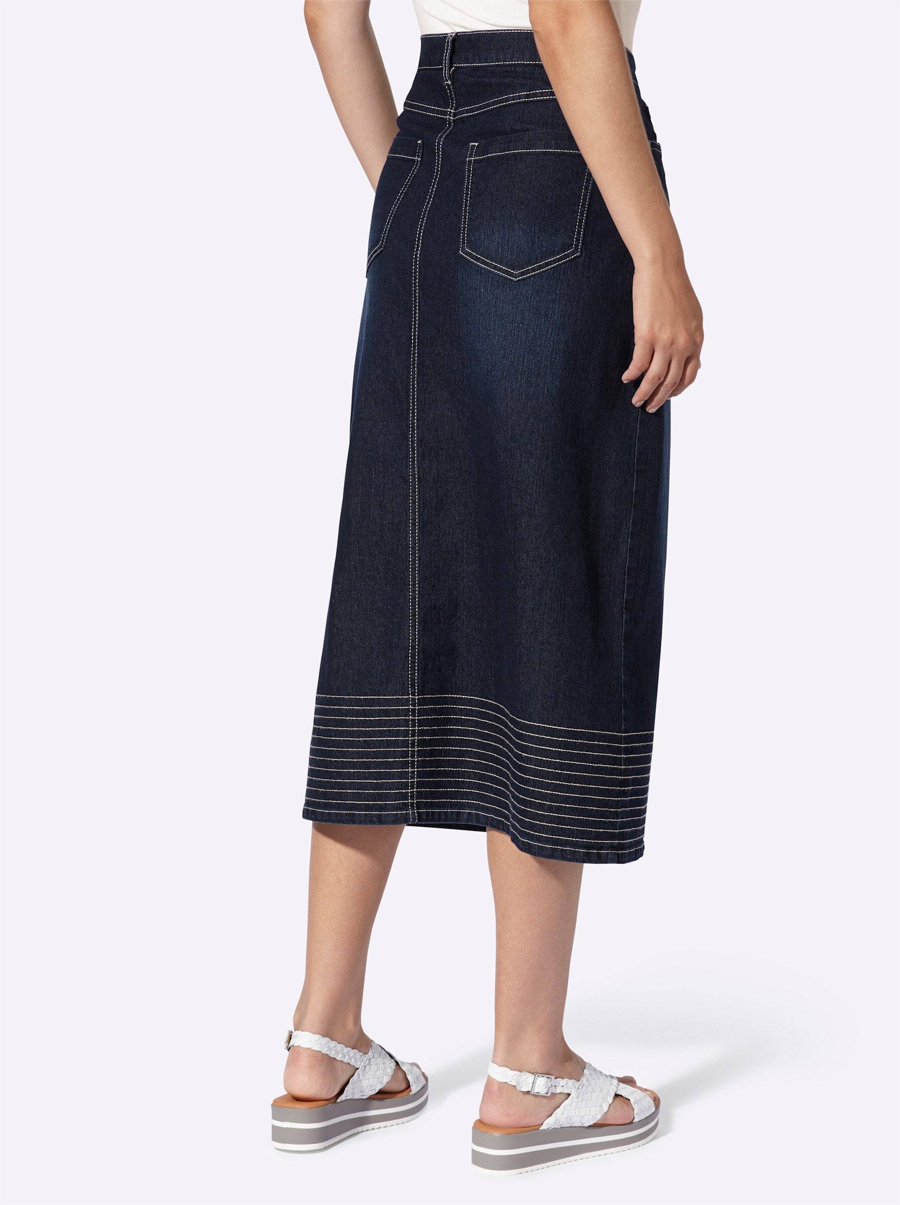 heine A-Linien-Rock Jeansrock . günstig online kaufen