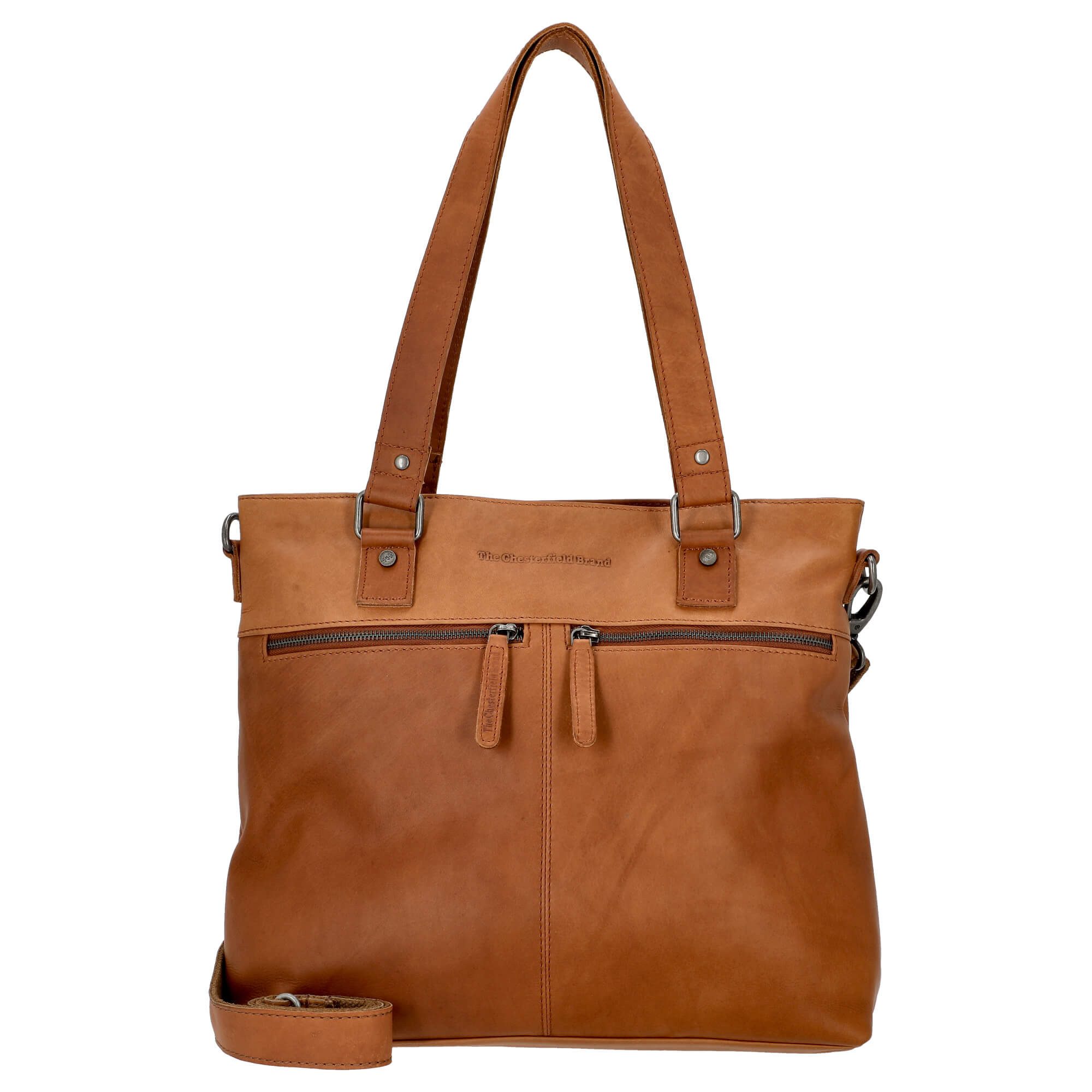 The Chesterfield Brand Shopper Rome - Shopper 14" 38 cm (cognac)