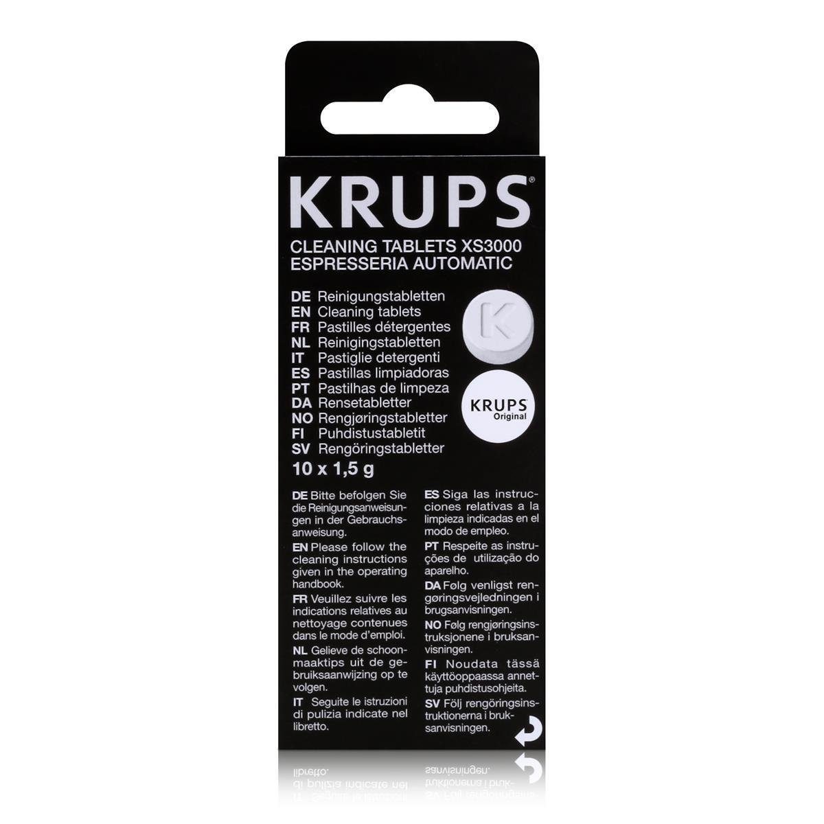 Krups Krups Reinigungstabletten XS 3000 (10 Stück) Reinigungstabletten