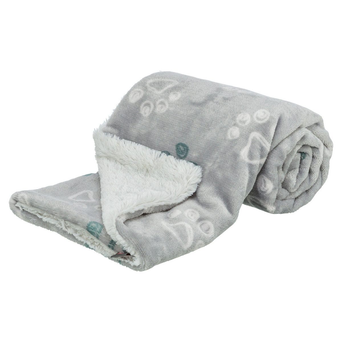 TRIXIE Tierdecke Decke Jimmy Soft hellgrau für Katzen günstig online kaufen