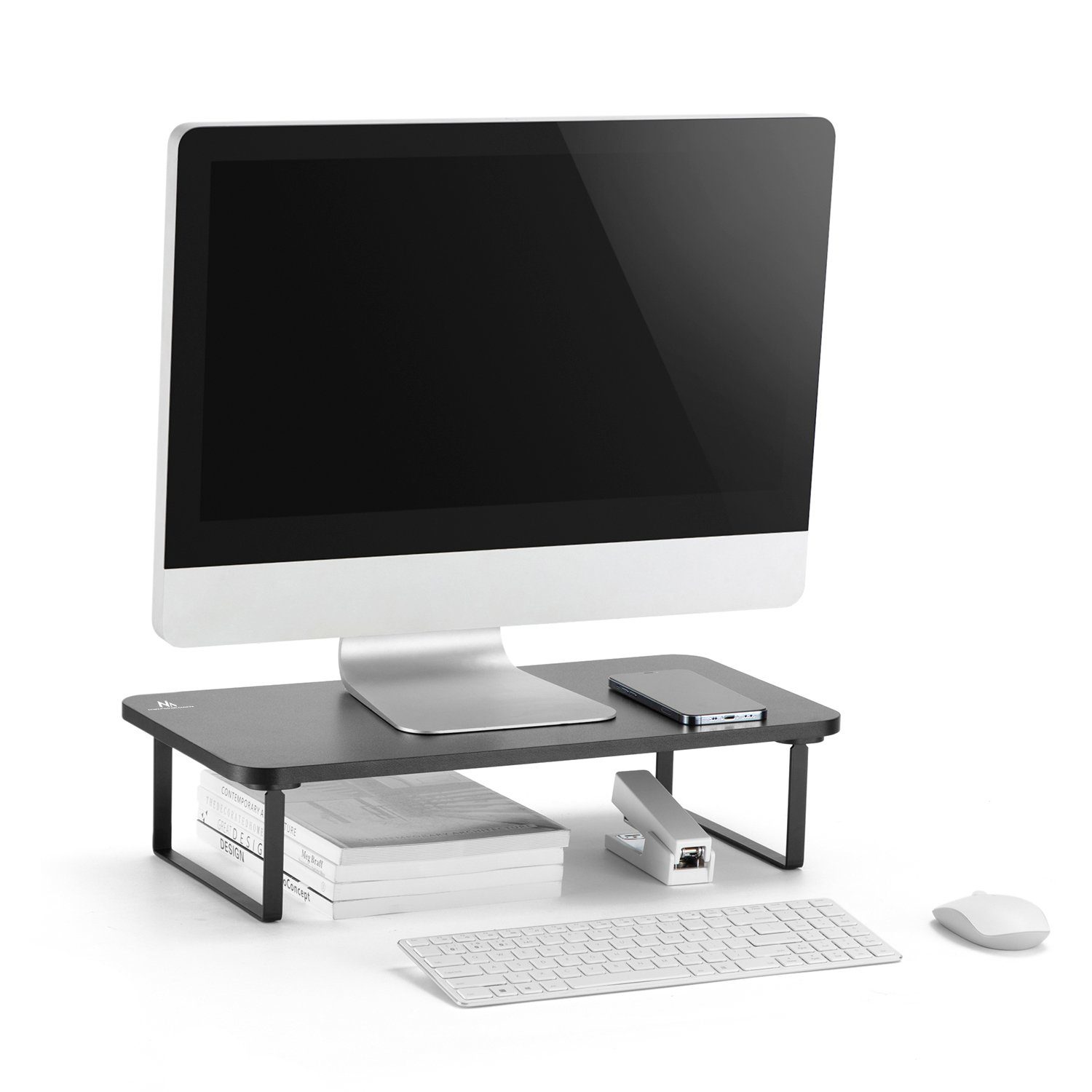 Maclean Schreibtischaufsatz MC-933, für Monitore 50 ] x 13"- u. Laptops 12,2 [ cm 32" x 26