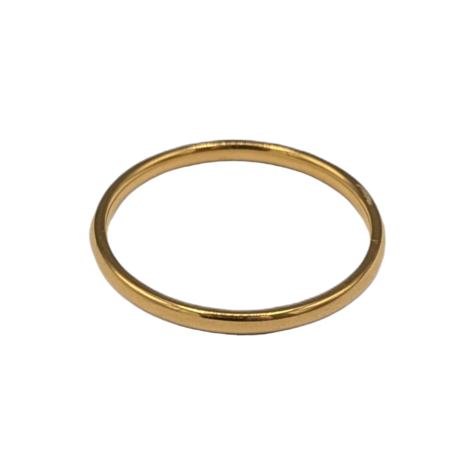 Eyecatcher Fingerring Minimalistischer Ring Runde Kanten günstig online kaufen