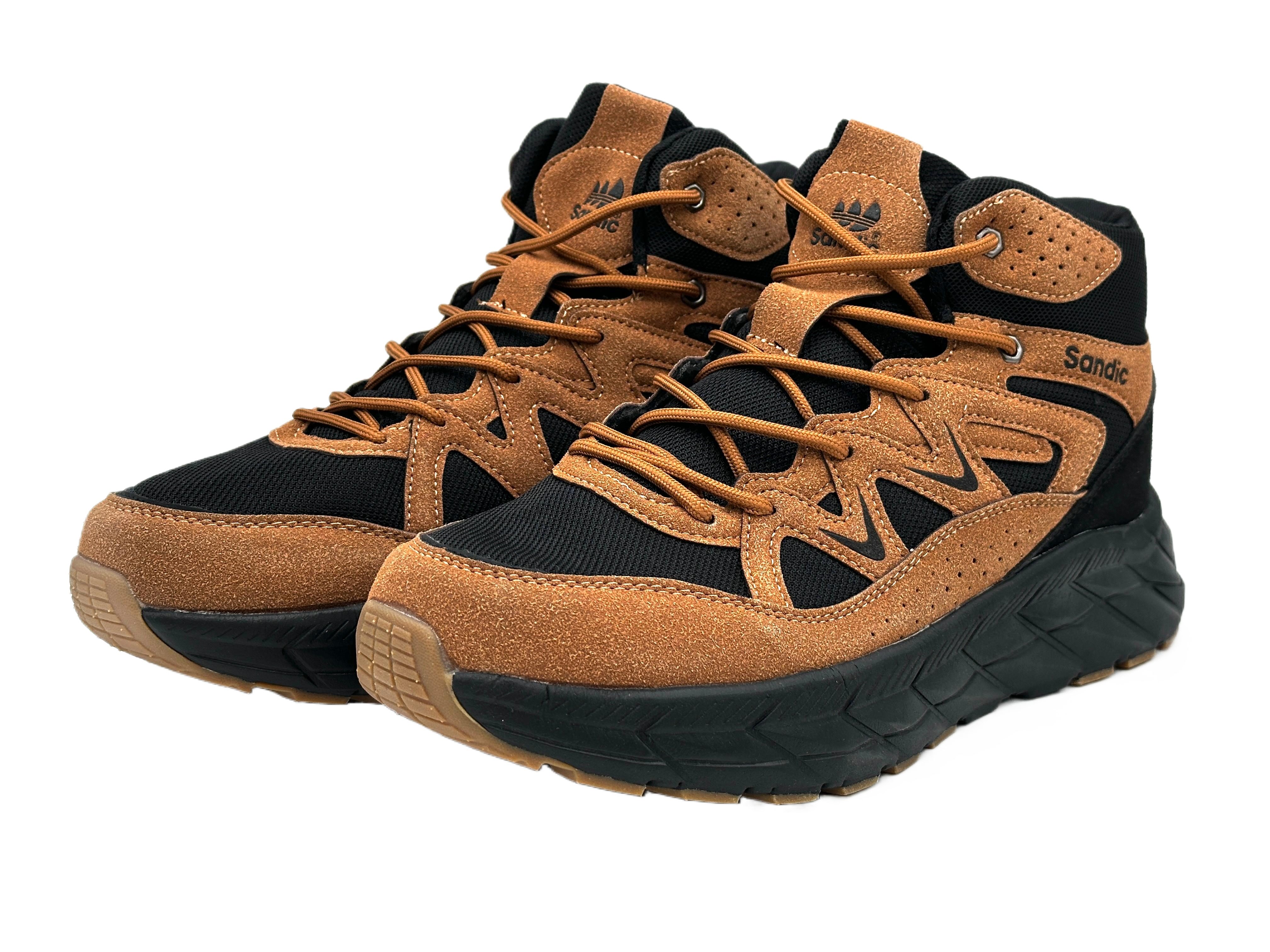 Nowaland Wanderschuhe Outdoor High-Top Sneaker Trekkingschuh Atmungsaktiv, Rutschfest & Bequem
