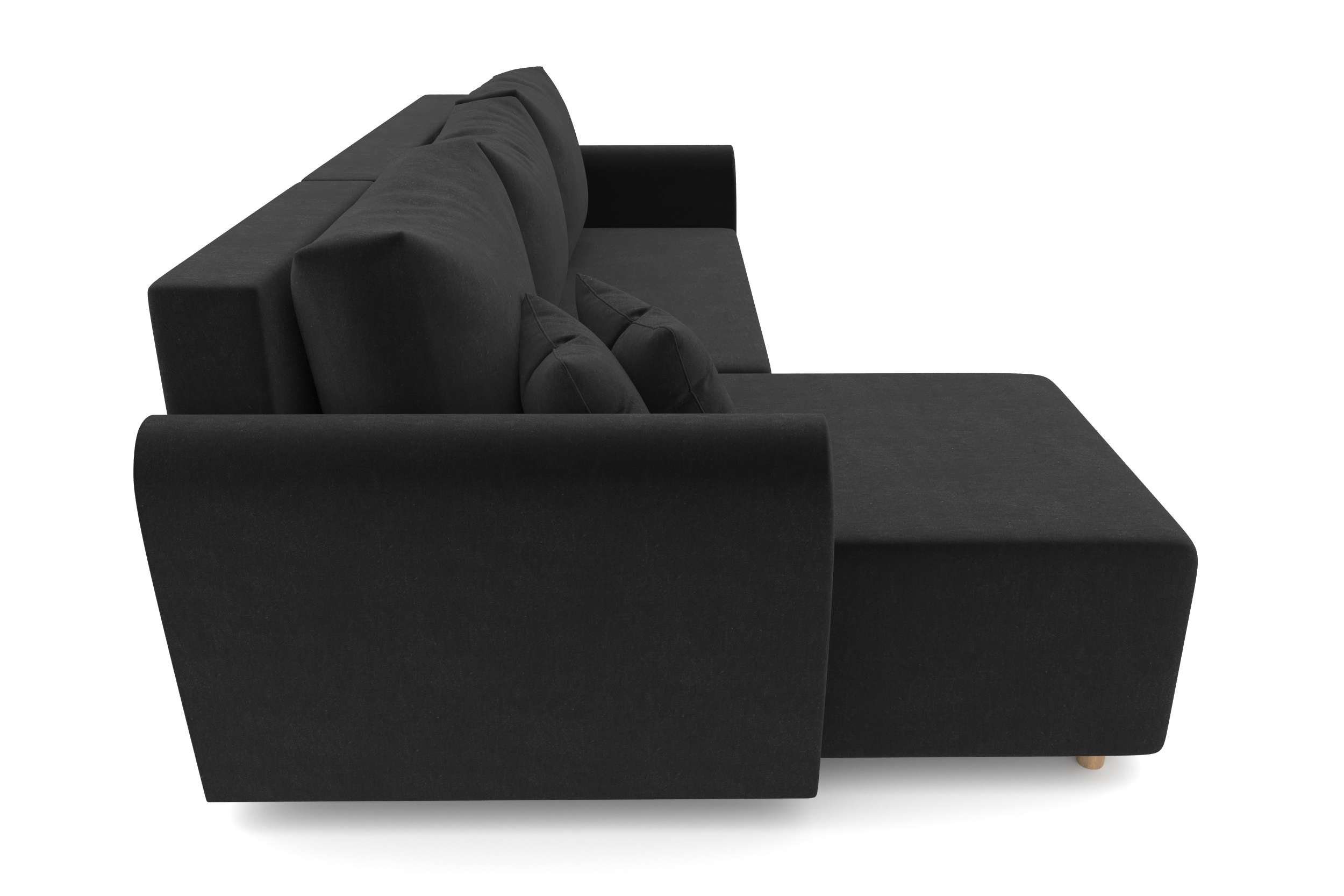 Ecksofa, mane Bettfunktion, links bestellbar Bettkasten, oder mit L-Form, Ecksofa Stylefy Bonna Stylefy rechts Eckcouch,