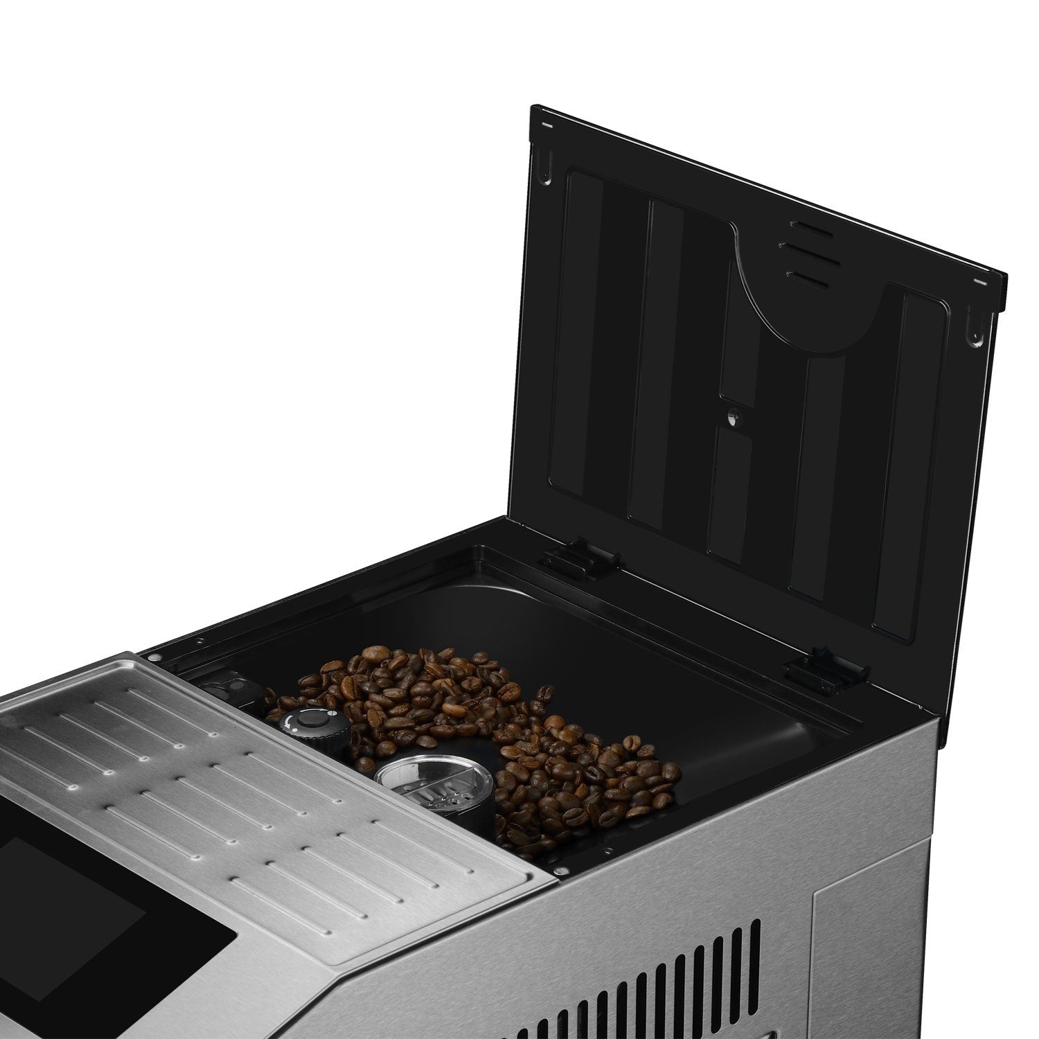 Kaffeevollautomat 650ml Modena Fassungsvermögen Limited mit Edition Thermo-Milchbehälter inkl. Edelstahl-Milchbehälter, praktischem Inklusive Acopino