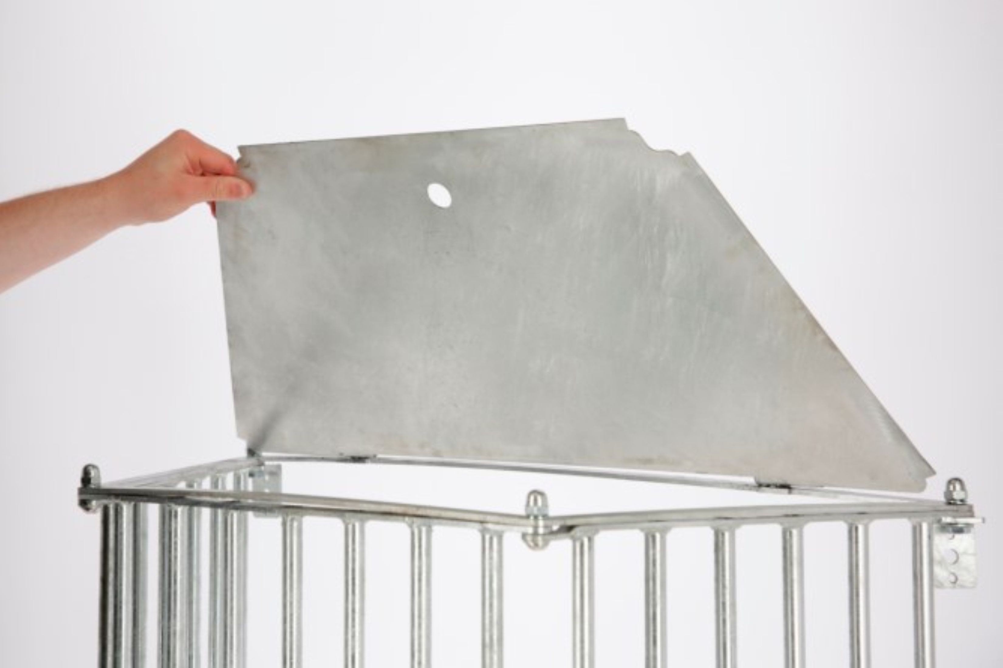 Kerbl Futterspender Kerbl Wandraufe 120 cm für Pferde, 3225