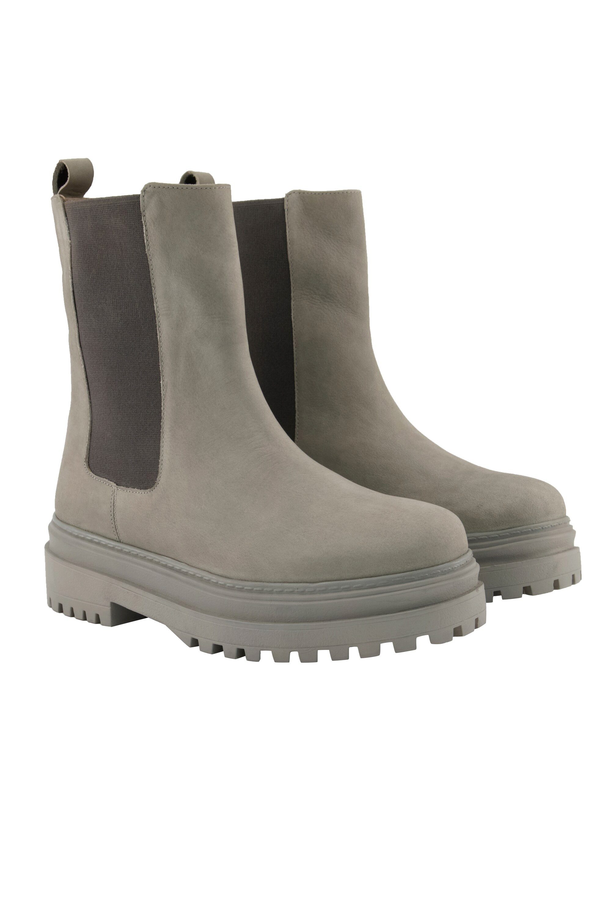 Ulla Popken Stielette Elastikeinsatz Nubukleder Weite H Stiefel