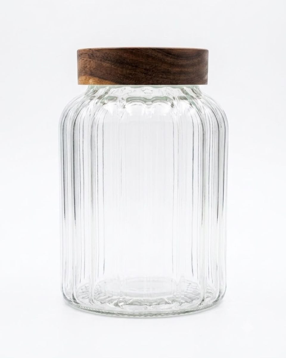 Bavary Vorratsglas Space mit Akaziendeckel