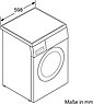 BOSCH Waschmaschine 6 WUU28T40, 8 kg, 1400 U/min, unterbaufähig, Bild 9