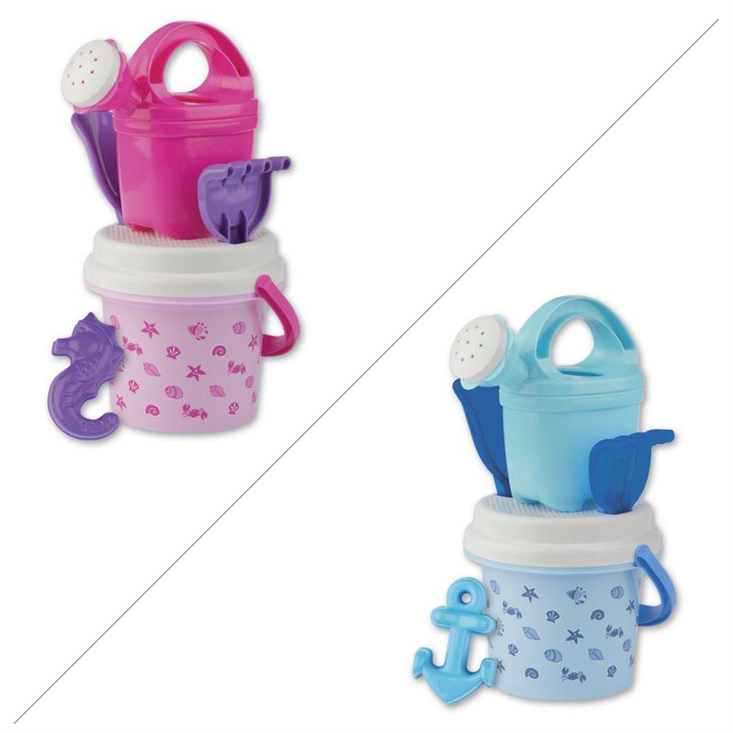 Simba Dickie Sandkasten 107114086 Baby Eimergarnitur Sea Shell