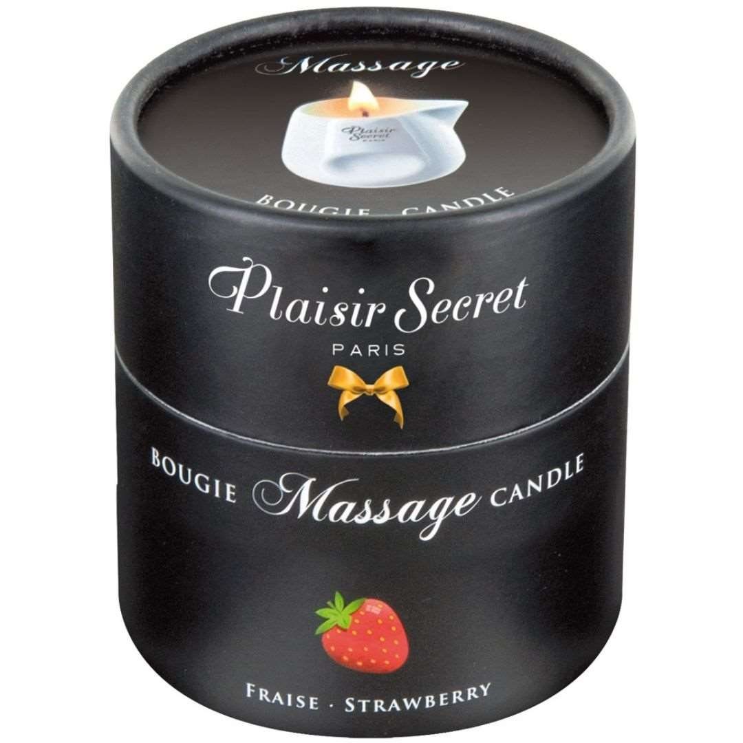 Plaisir Secret Massagekerze Massage Candle, Erdbeere