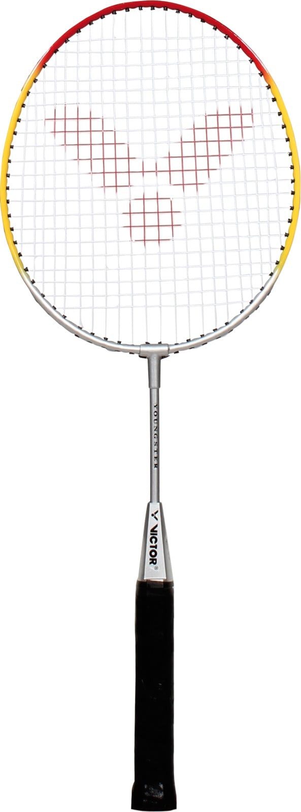 VICTOR Badmintonschläger Youngster silber - besaitet