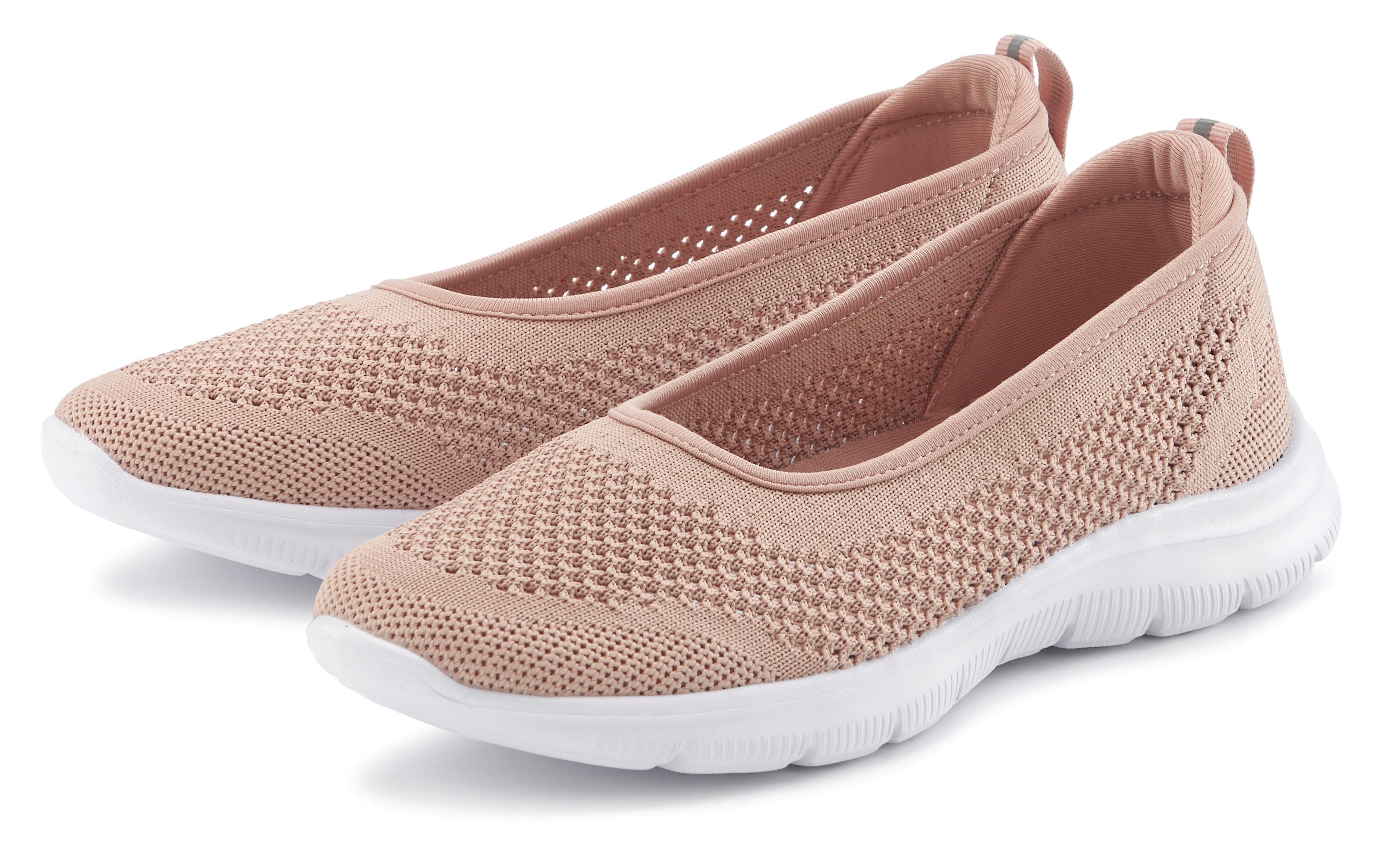 LASCANA Sneaker Ballerinas ultraleichter Slipper, Freizeitschuh zum Reinsch günstig online kaufen