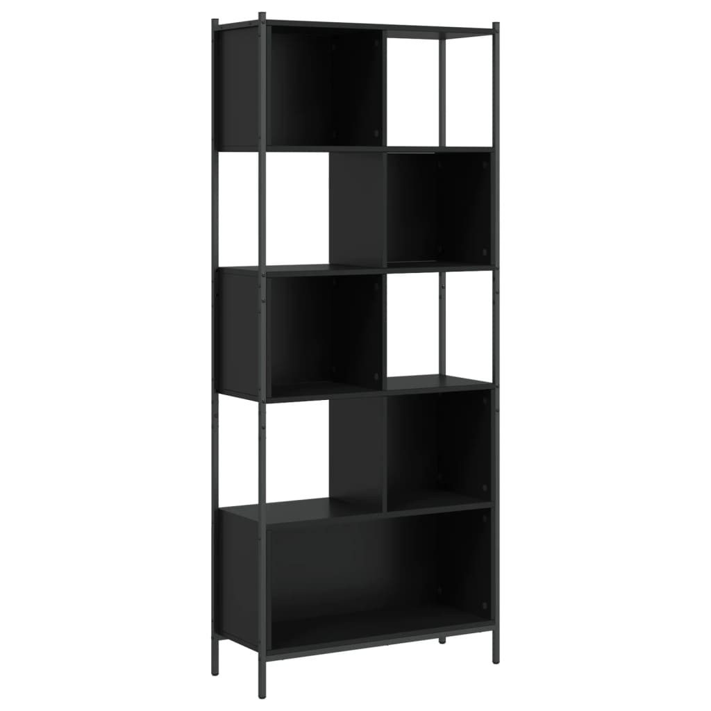 vidaXL Bücherregal Bücherregal Schwarz 72x28x172 cm günstig online kaufen