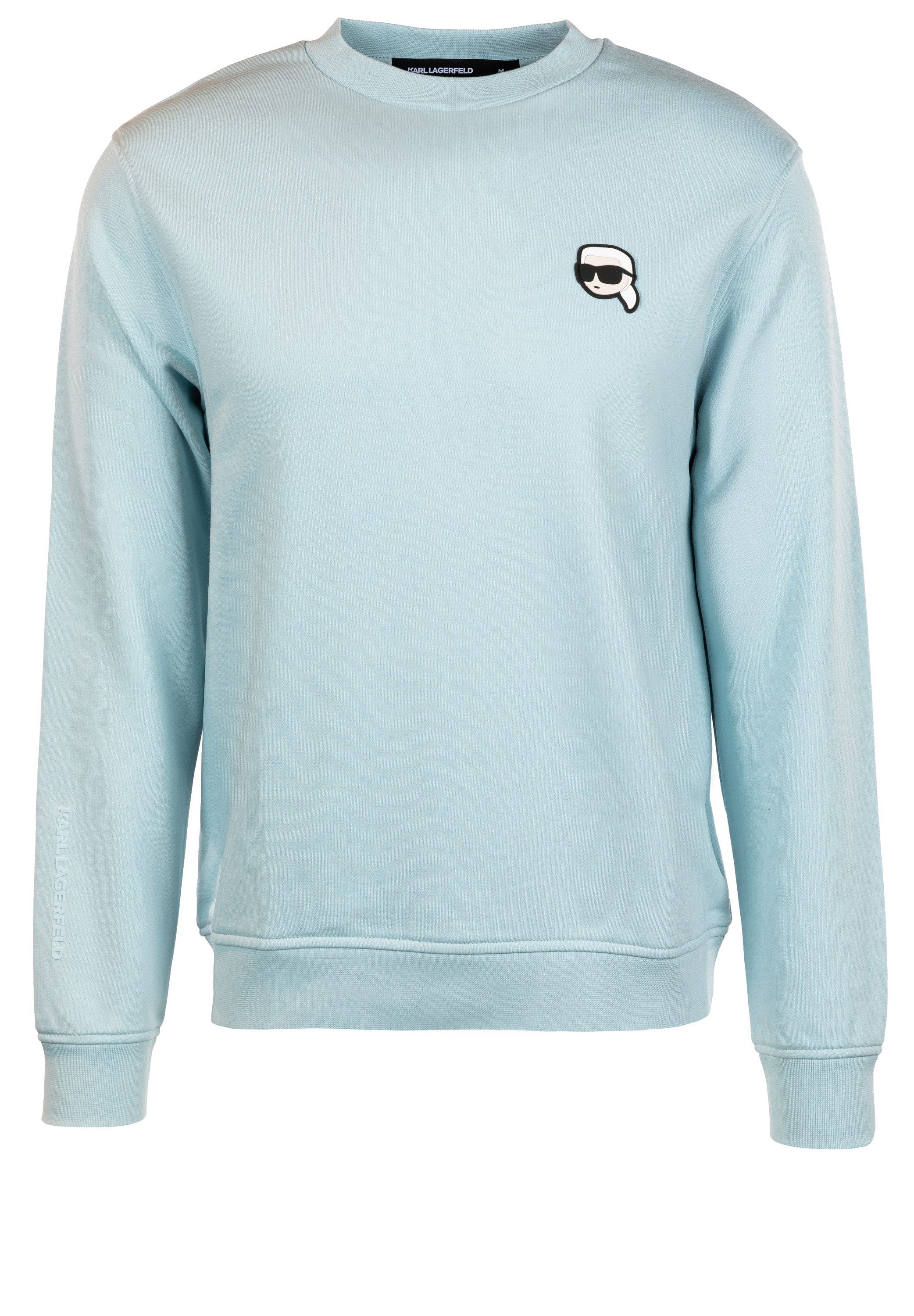 LAGERFELD Sweatshirt mit Logo-Patch (1-tlg)