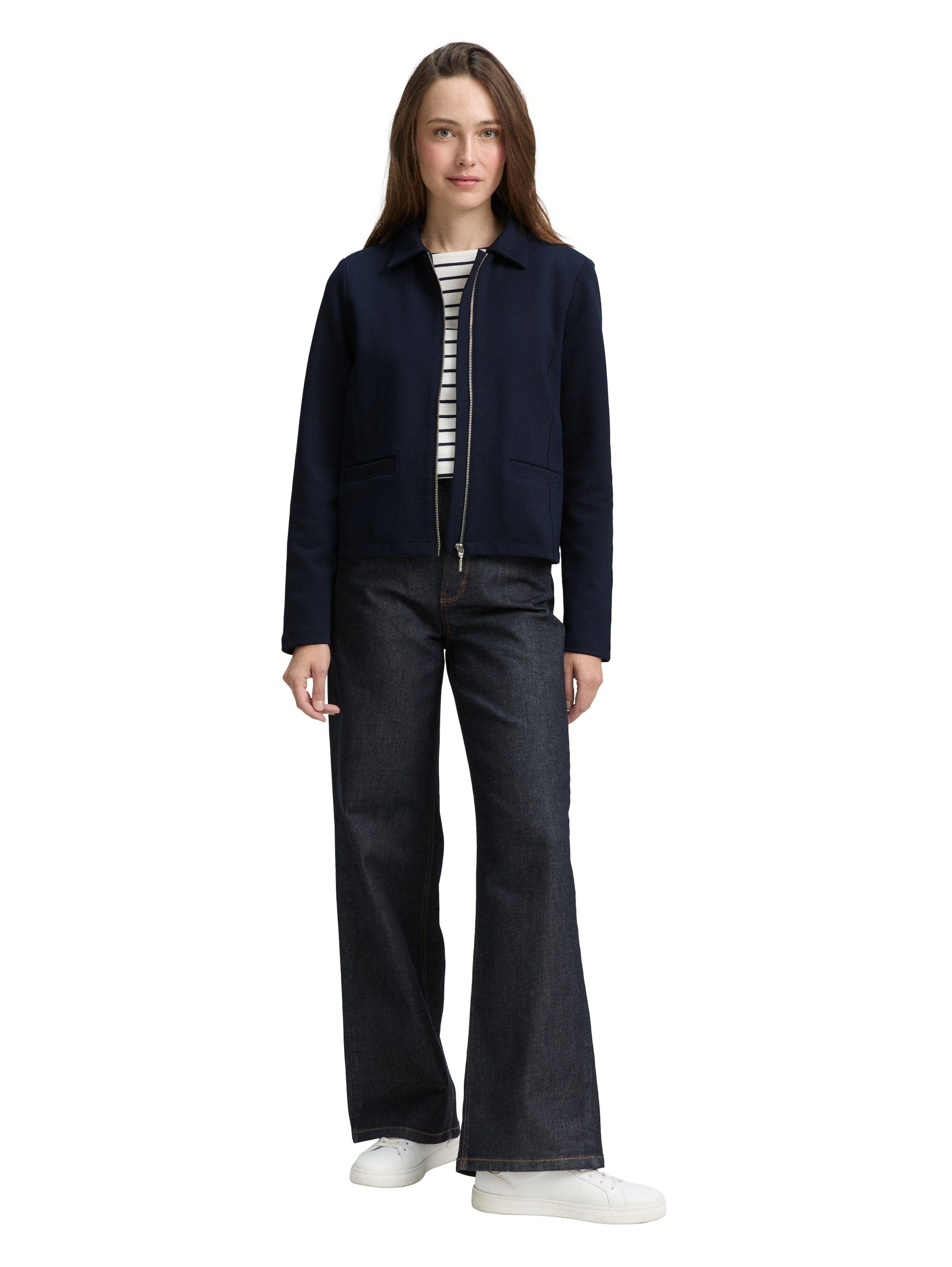 TOM TAILOR Jackenblazer mit Kragen