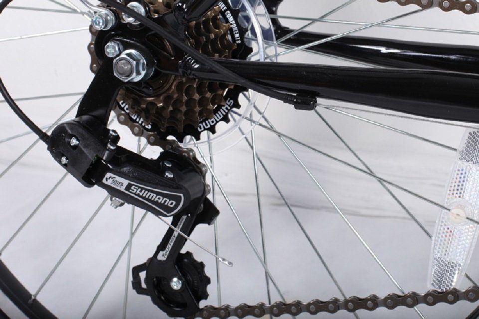 Talson Kinderfahrrad 24 Zoll Cityrad, 21 Gang Shimano, Kettenschaltung