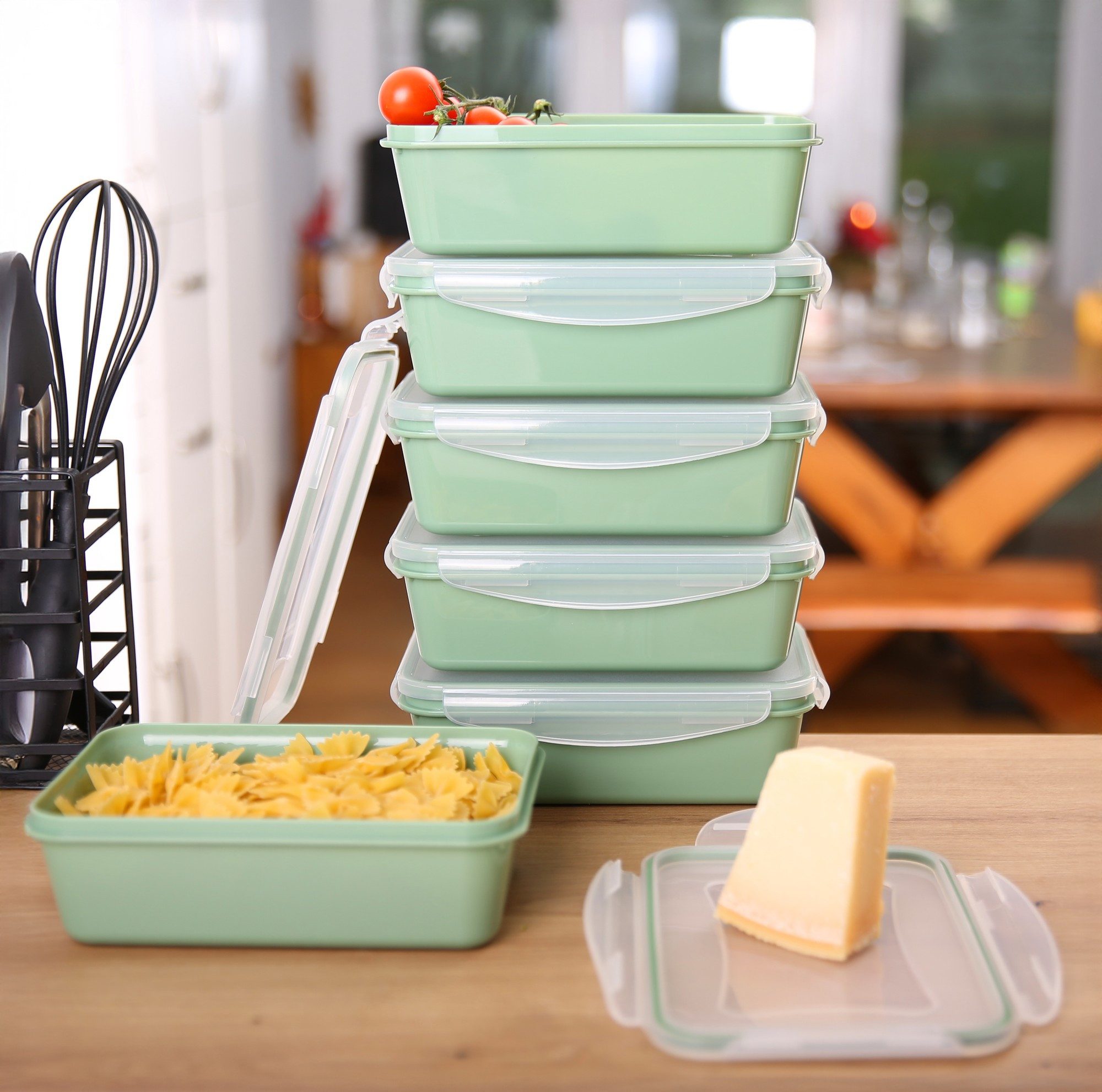 yourGEAR Frischhaltedose your GEAR Pila Set - 6 Frischhaltedosen mit Deckel à 1350 ml