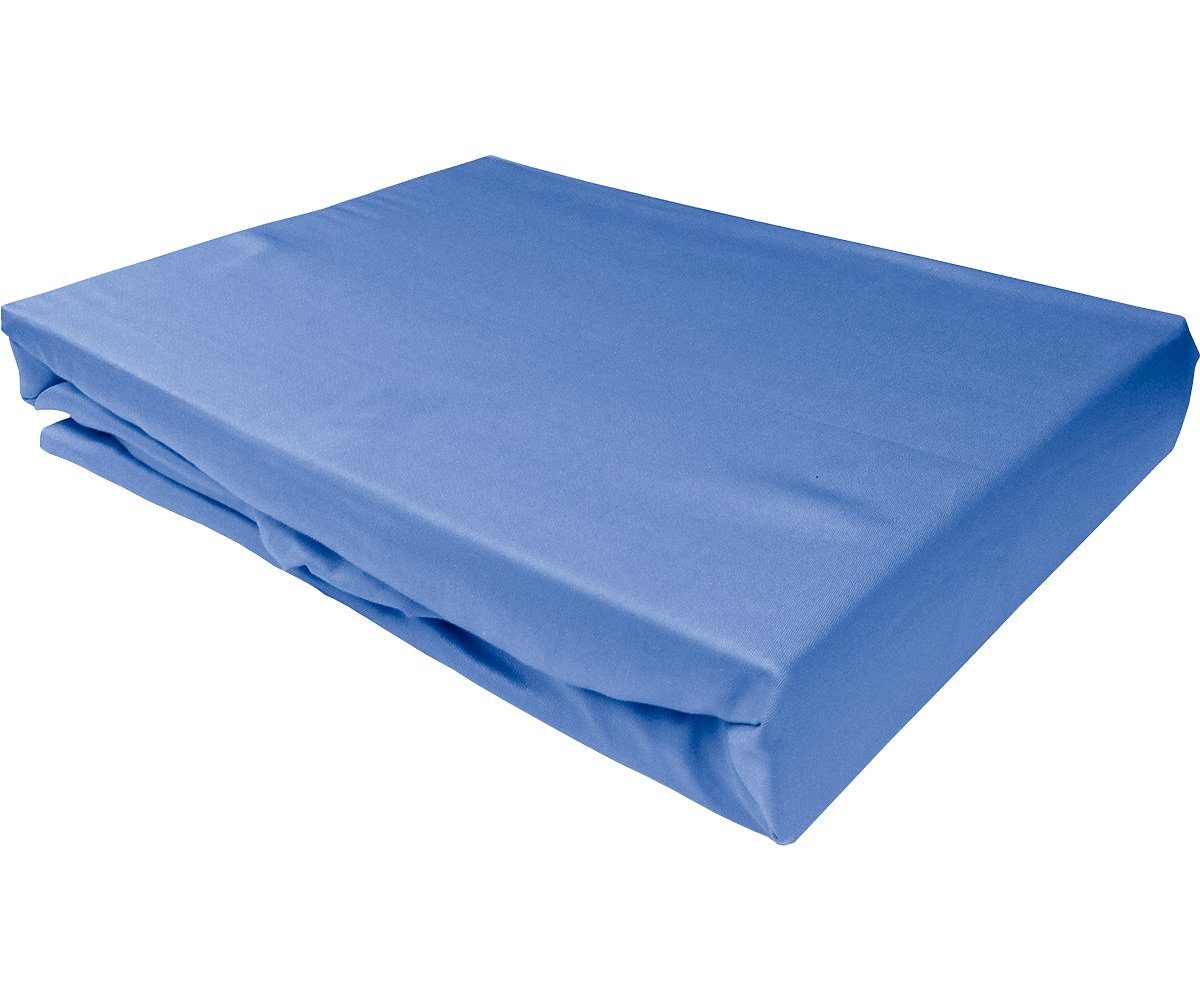 BETTWAESCHE-MIT-STIL Spannbettlaken Mako Satin Spannbettlaken, Matratzenhöh günstig online kaufen