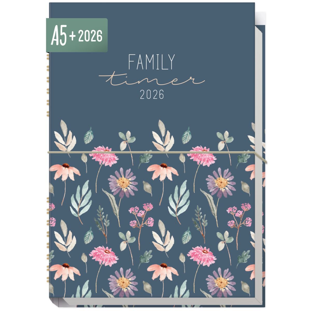 Häfft Familienkalender Family-Timer 2026 / A5+