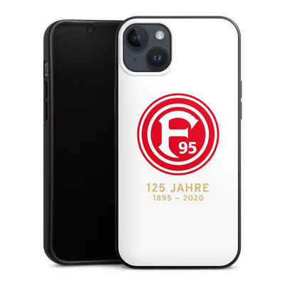 DeinDesign Handyhülle Logo 125 Jahre Fortuna Weiß, Apple iPhone 14 Plus Organic Case Bio Hülle Nachhaltige Handyhülle