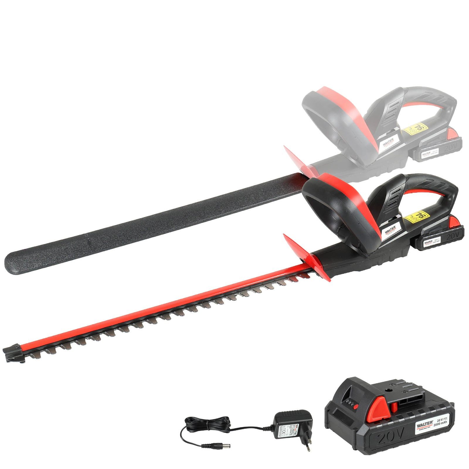 WALTER Heckenschere Walter Li-Ion Akku-Heckenschere 20 V - 630555