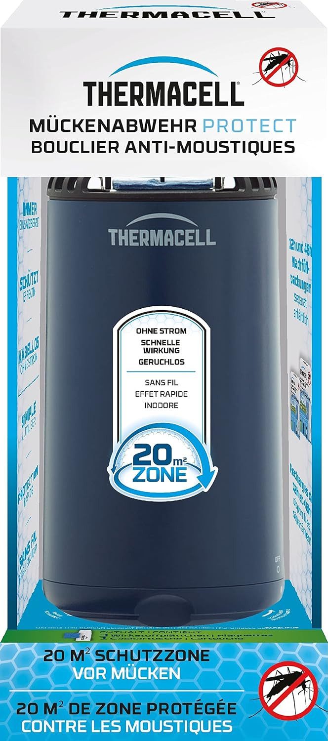 ThermaCell Insektenvernichtungsmittel Thermacell Mückenabwehr Protect Blau navy Mückenschutz Außen