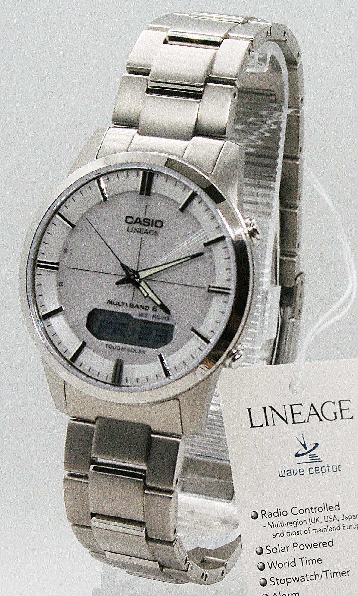 Casio Funk Funkuhr Casio Wave Ceptor Funkuhr Herrenuhr LCW-M170TD-7AER, (1- günstig online kaufen