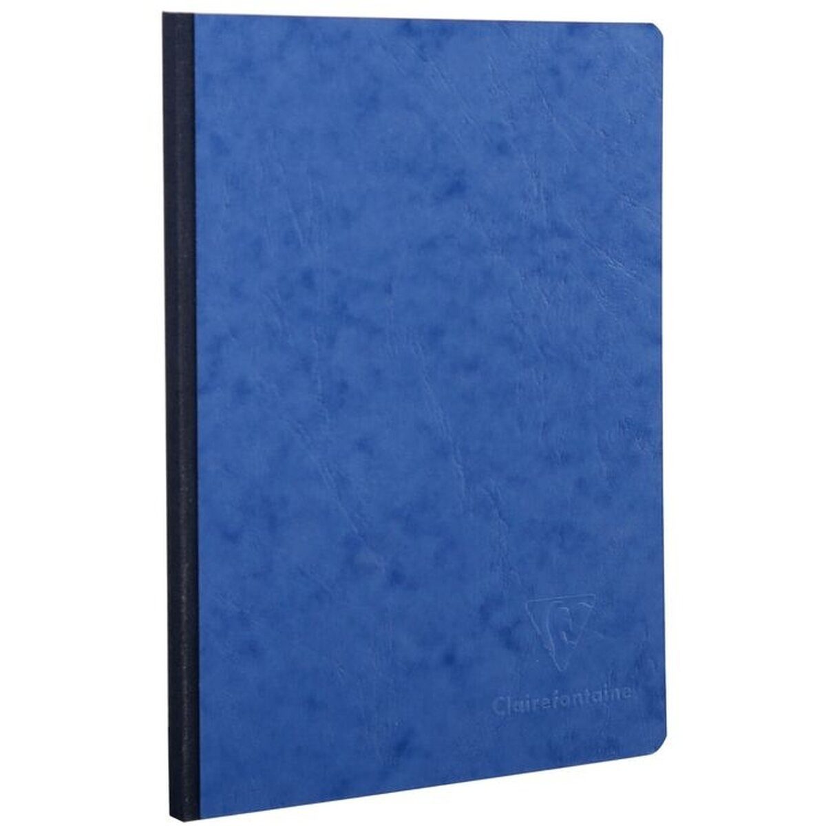 CLAIREFONTAINE Notizbuch Notizbuch A4 AgeBag Leinenoptik blanko 96 Blatt blau