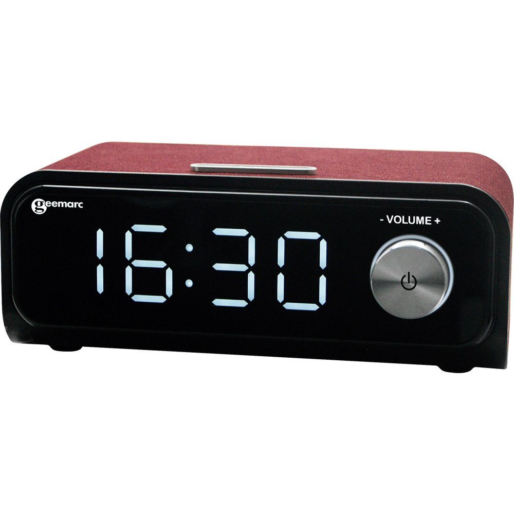 Geemarc Geemarc VISOTEMPO200 MP3-Player 8 GB Rot, Schwarz Lautsprecher MP3-Player