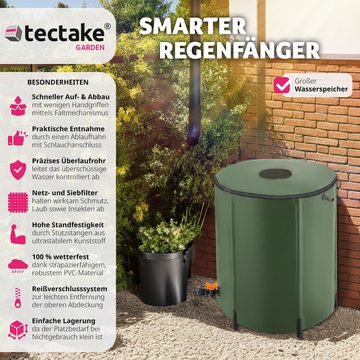 tectake Regentonne Regenwassertank, 200 l, faltbar