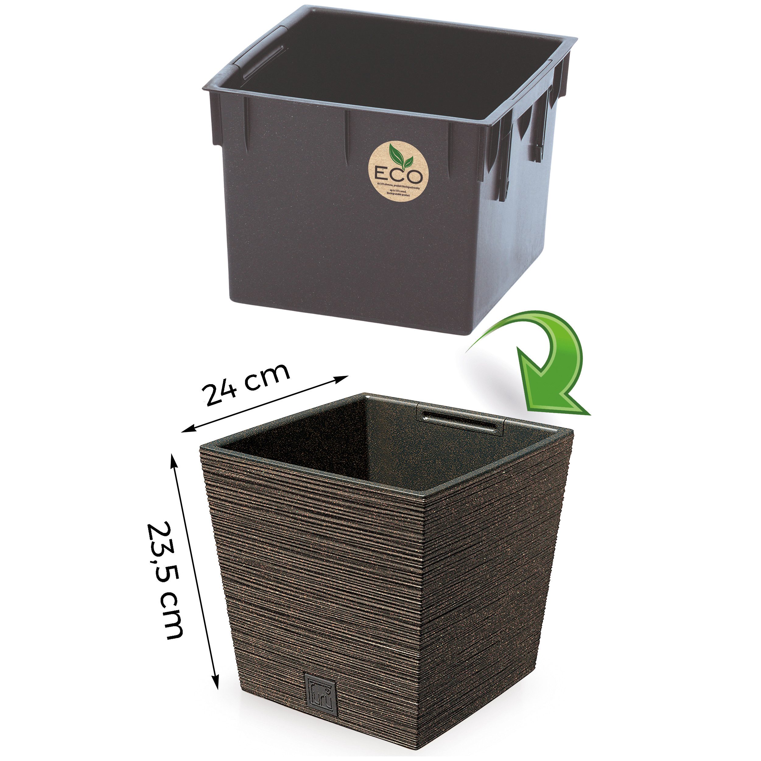 Annastore Pflanzkübel Blumentopf - Blumenübertopf für günstig online kaufen