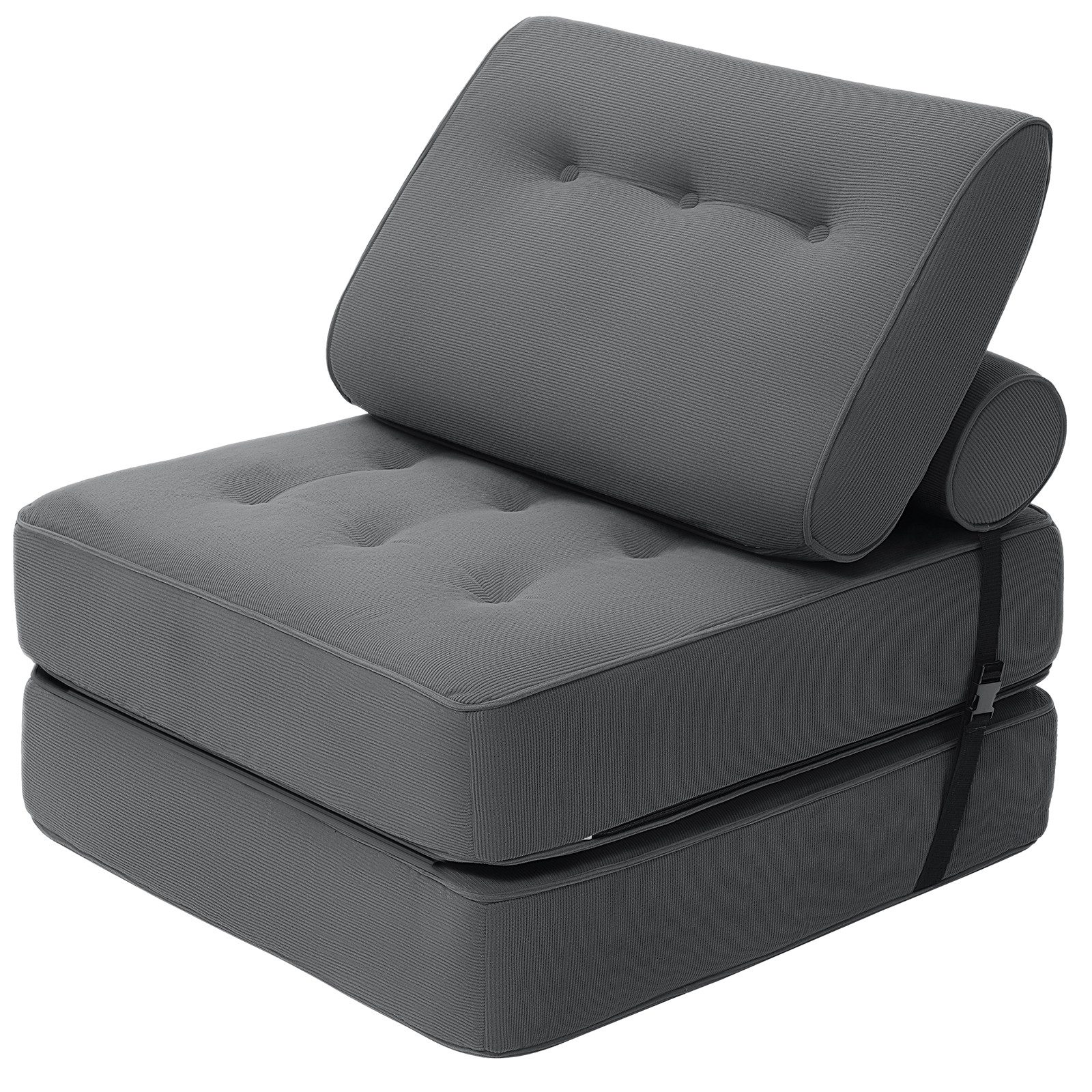 MECO Schlafsofa, Klappsofa mit Kissen, Cordstoff Schlafsessel 3-in-1, Gäste günstig online kaufen