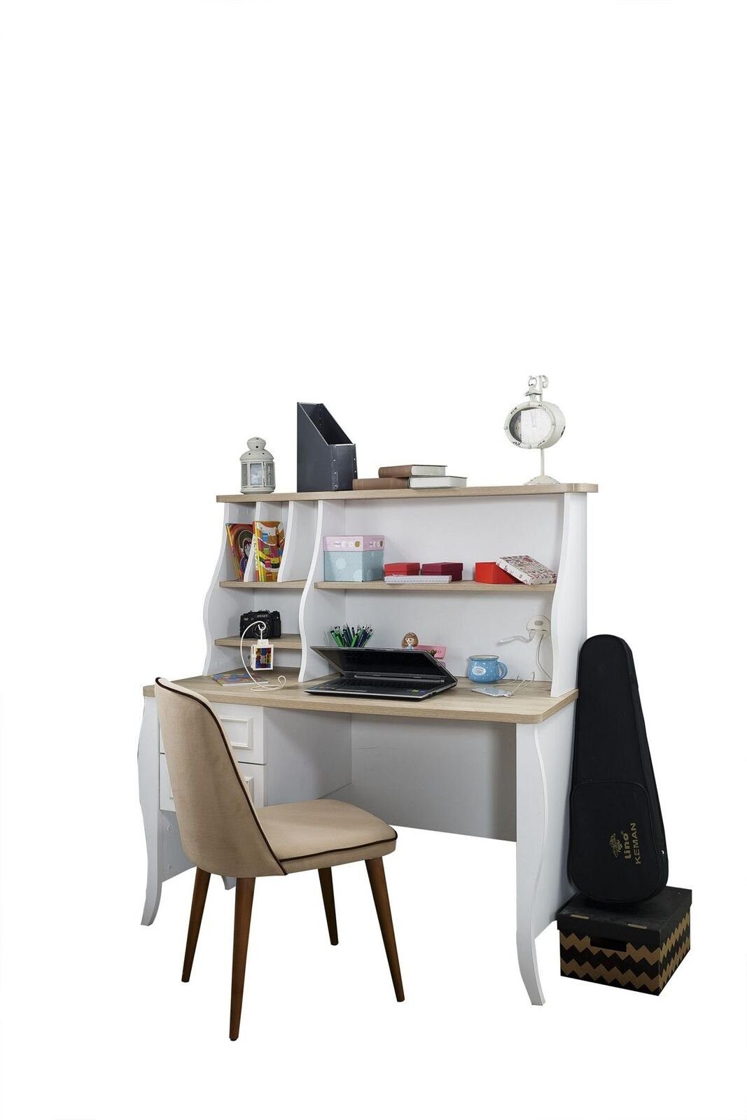 Luxus Design Designer Tisch Schreibtisch Tische Holz JVmoebel Einrichtung Möbel Kinderschreibtisch