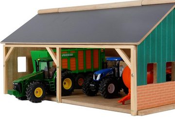 Kids Globe Spielwelt Scheune / Stall 1:50 aus Holz, für Traktoren + Anhänger