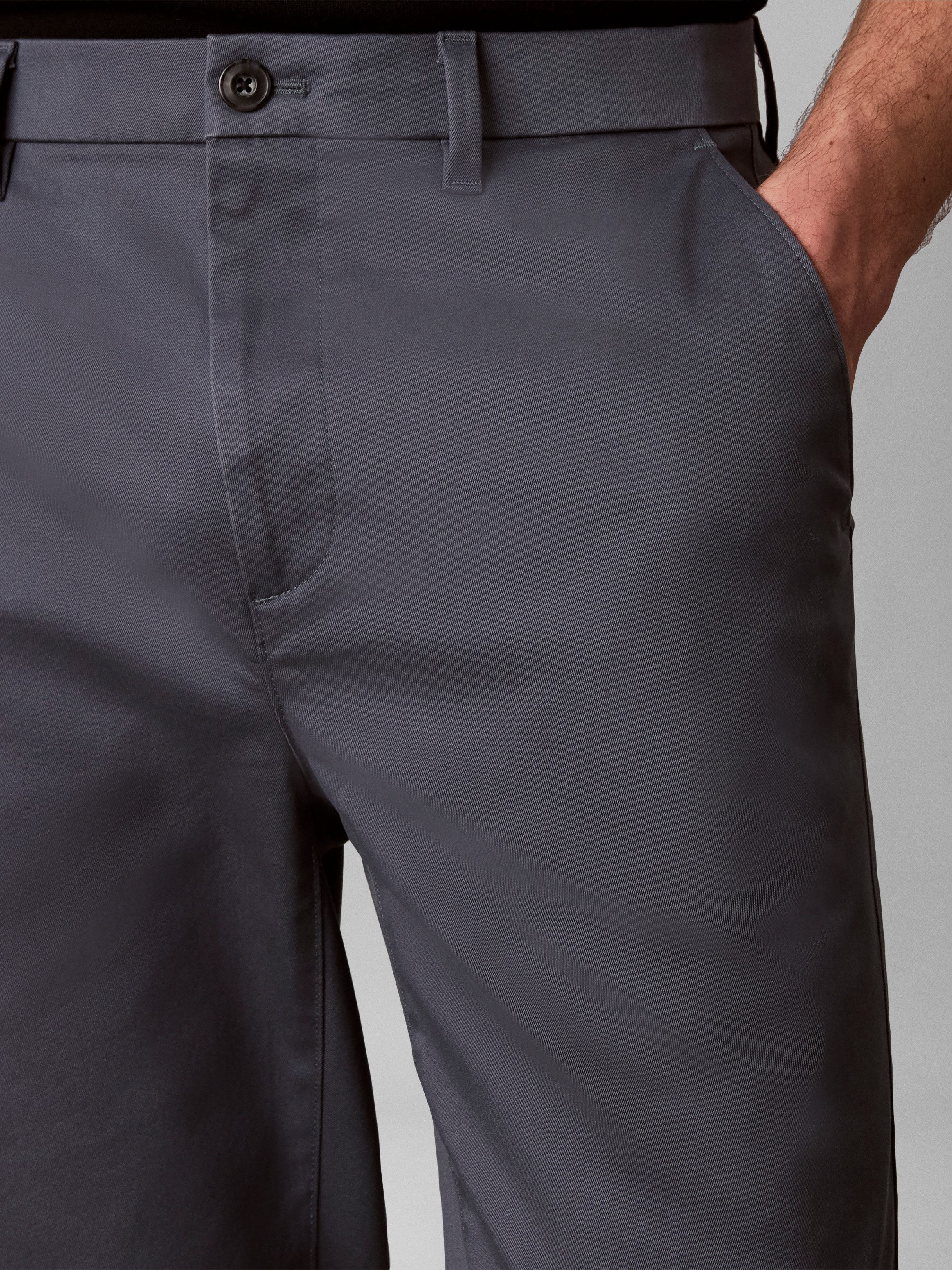 Calvin Klein Chinohose Mit Gürtelschlaufen