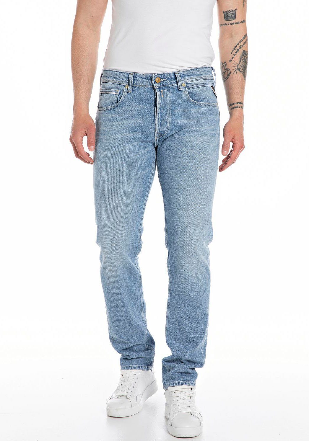 Replay Straight-Jeans GROVER in vielen verschiedenen günstig online kaufen