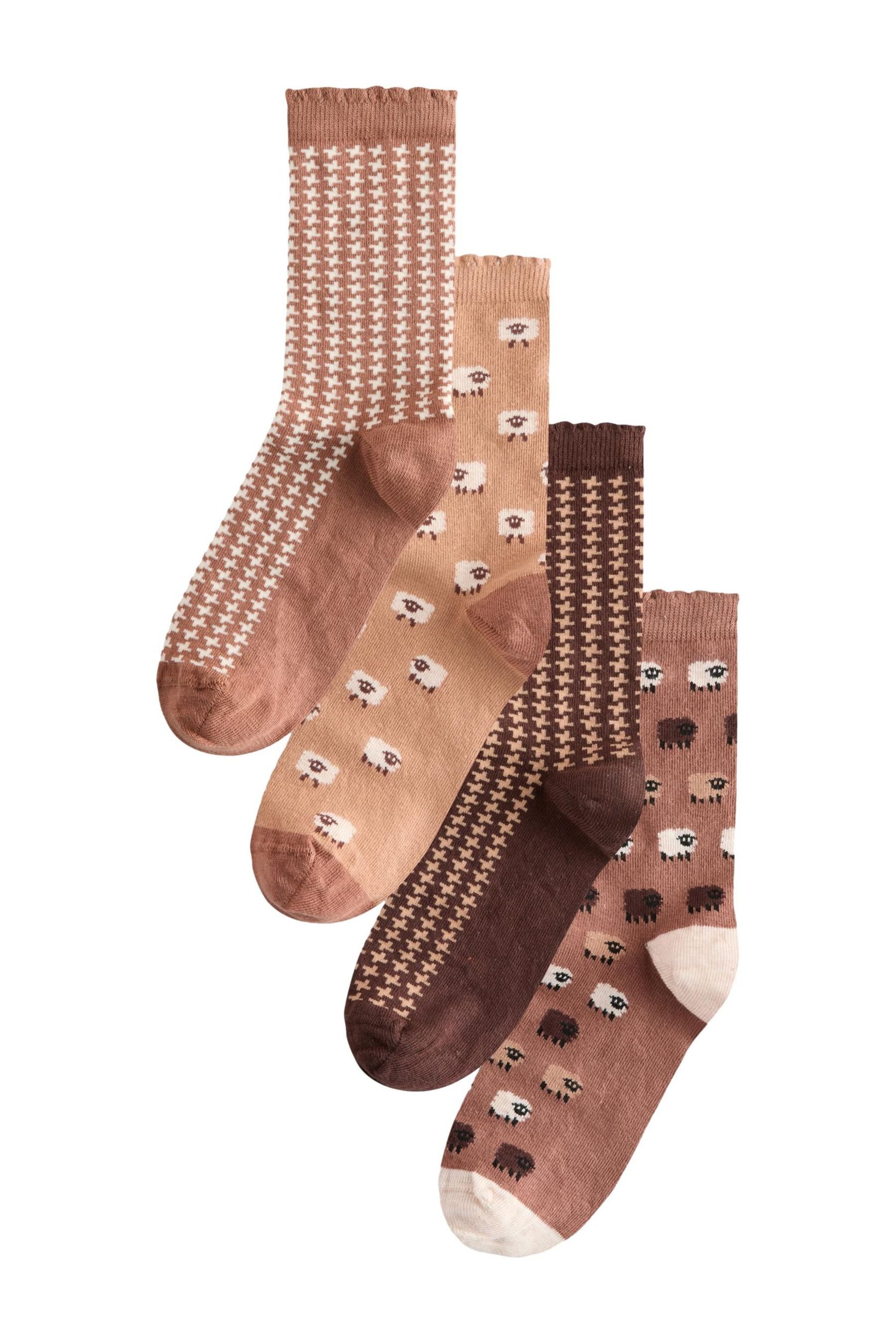 Kurzsocken Knöchelhohe Socken, 4er-Pack