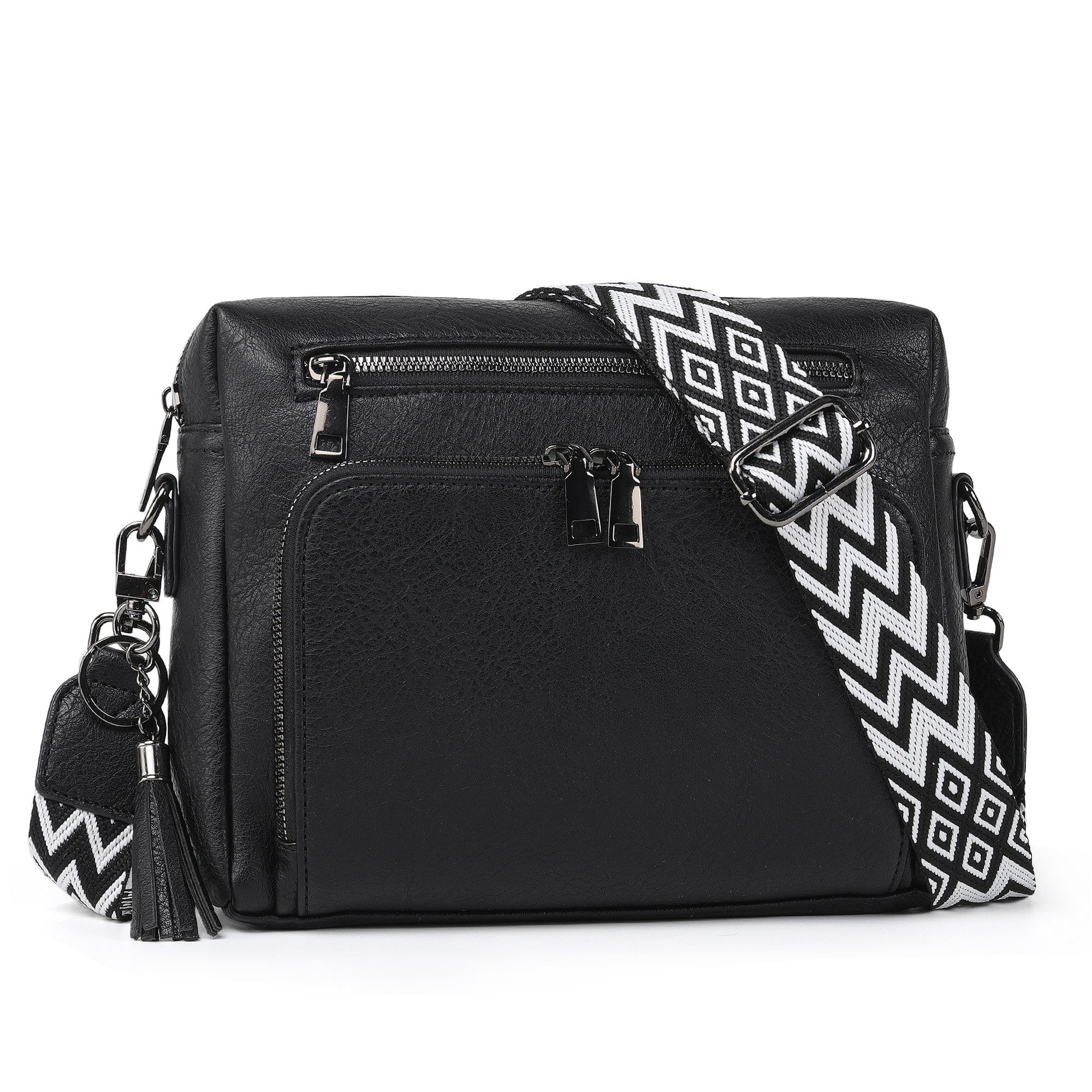 TAN.TOMI Umhängetasche Damen Crossbody Bag Moderne Taschen mit Abnehmbar Schultergurt, Für Tägliches Arbeiten Einkaufen Verabredungen Reisen