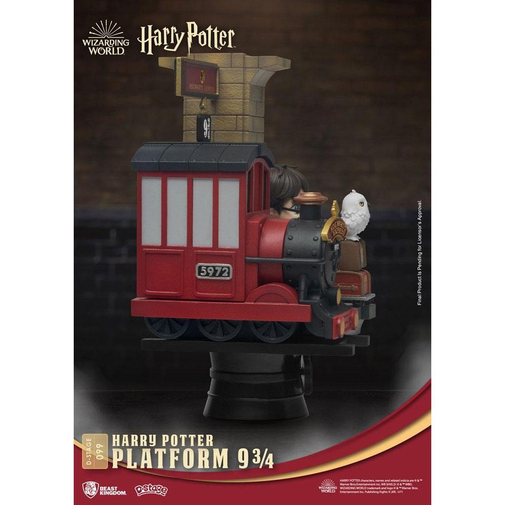 Beast Kingdom Toys Actionfigur Gleis 9 3/4 D-Stage Diorama (15cm) - Harry Potter