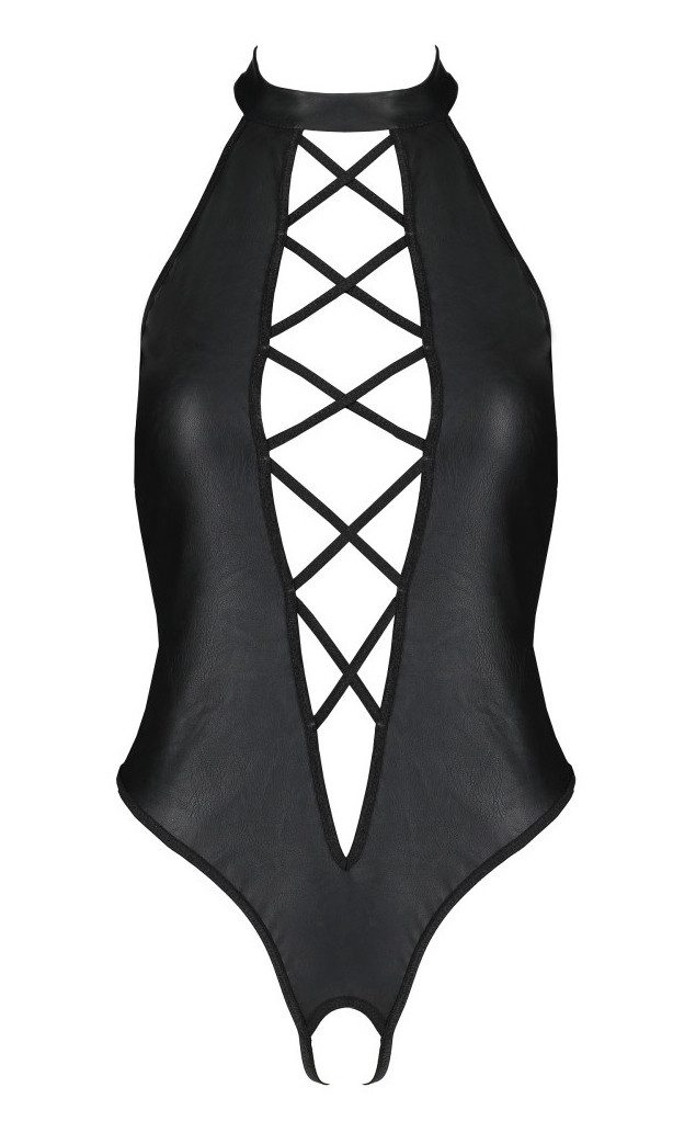 Passion Body-Ouvert eleganter Cut-Out Body mit offenem Schritt